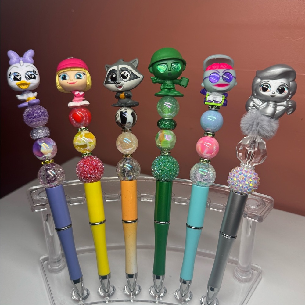 Colorful Character-Themed Kids Pens Set